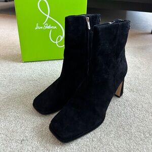 Sam Edelman Irie Black Suede Size 11 - Worn Once